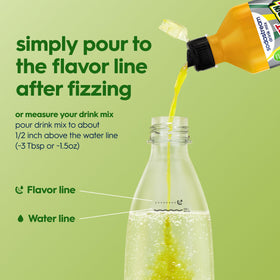 Sodastream Diet Mountain Dew zero calorie option visual