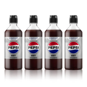 SodaStream Diet Pepsi new pour bottle 440ml shows easy at-home mixing