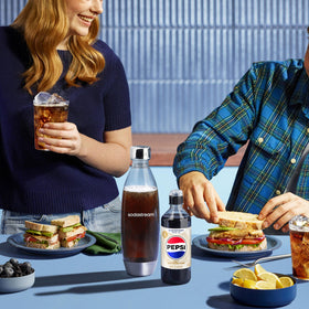 Sodastream Diet Pepsi setup with SodaStream device for anytime hydration