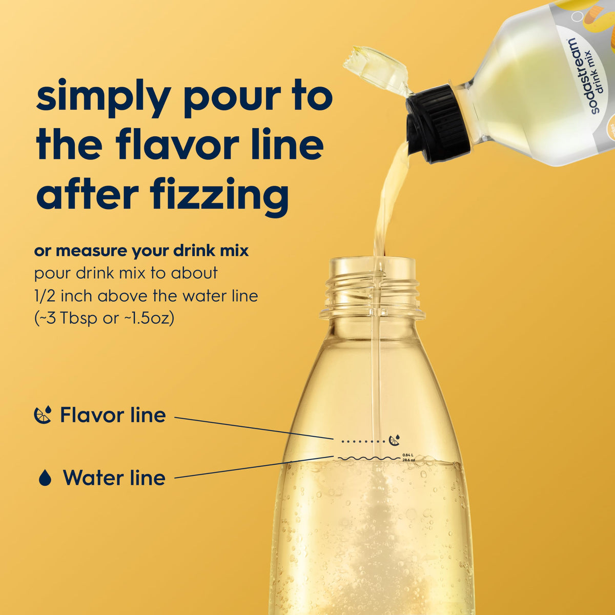 Sodastream Diet Tonic four-pack packaging on kitchen counter for convenient stocking.