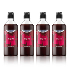 SodaStream Dr Pete New Pour bottle front view for easy fizz