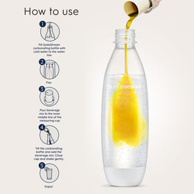 SodaStream Energy packaging demonstrates convenient four-pack design