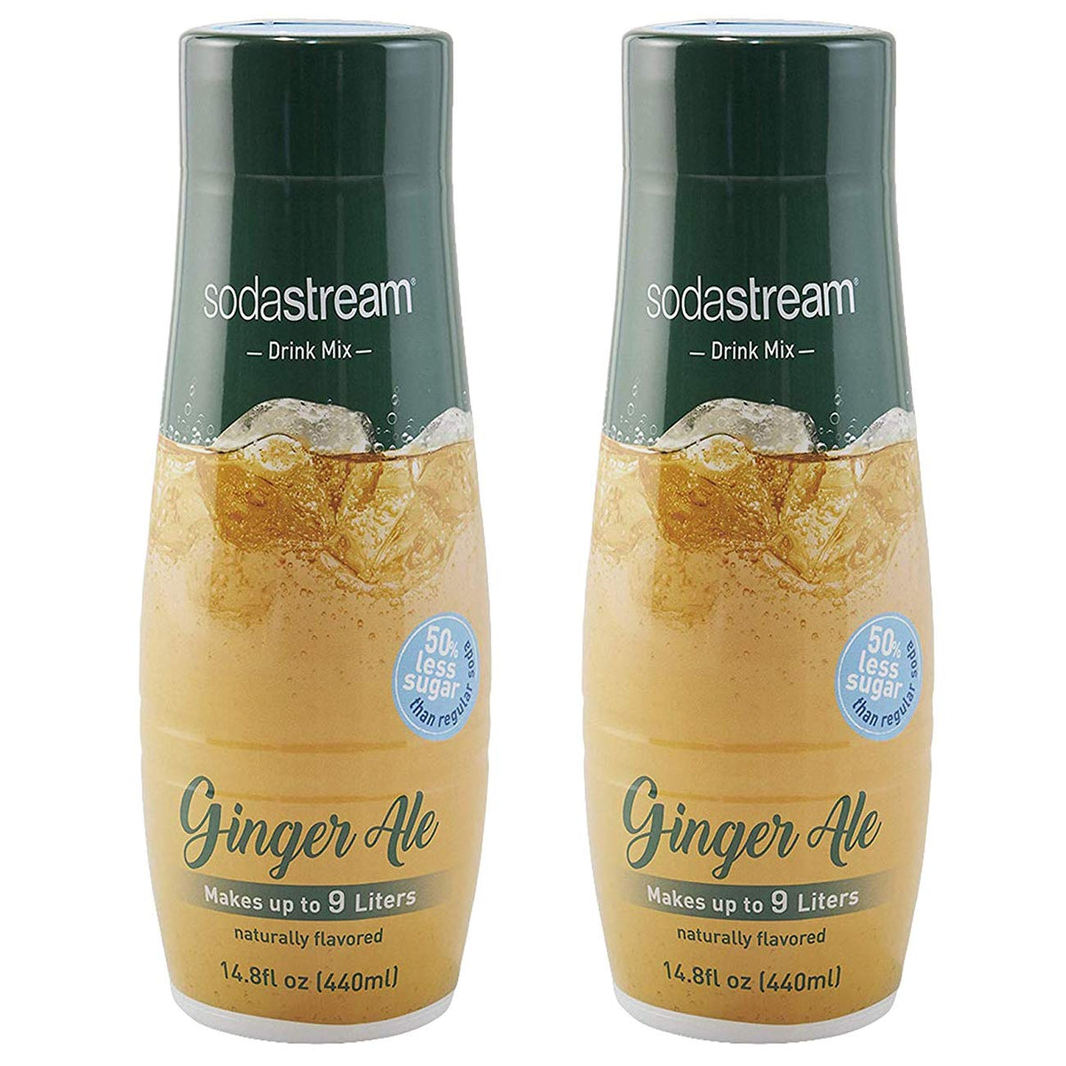 SodaStream Ginger Ale bottle 440ml for refreshing at-home bubbles