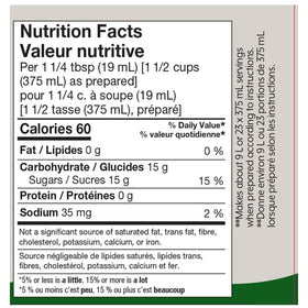 Close-up of SodaStream Ginger Ale syrup label noting no HFCS.