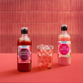 Sodastream home soda station, easy mix-your-way flavor experience.