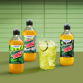 Serving-ready mix capable of multiple at-home 12 oz drinks.