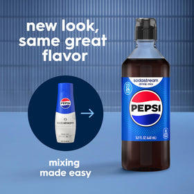 Four-pack packaging highlights convenient home soda setup and savings