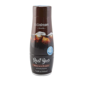 SodaStream Root Beer glass serve showing a refreshing family-friendly drink