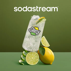 SodaStream Starry Zero flavor customization pour allows tailored, low-calorie refreshments.