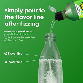 SodaStream Starry Zero bottle made from recycled plastic supports sustainable at-home carbonation.