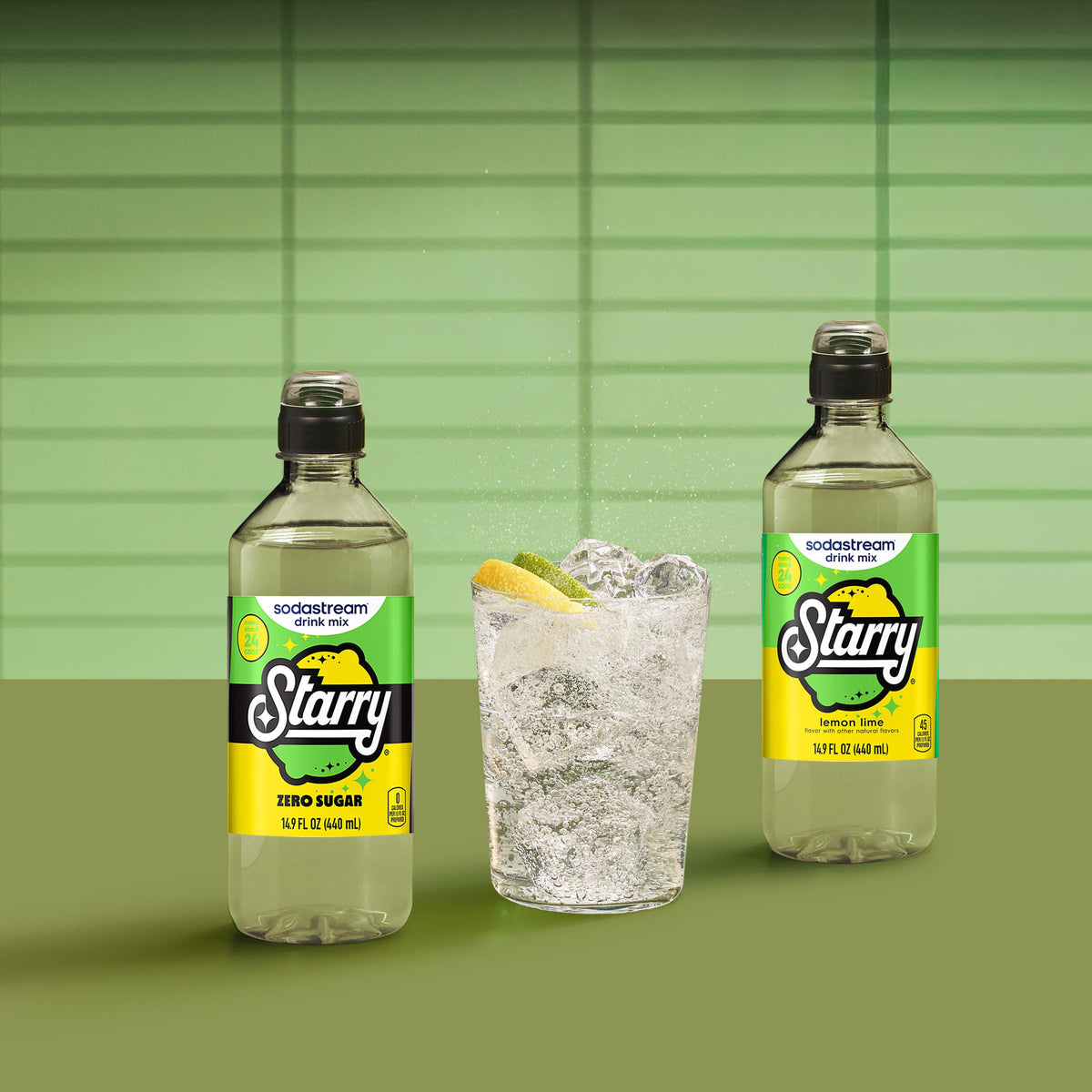 SodaStream Starry Zero zero-calorie soda mix provides flavorful options without sugar.