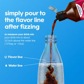 SodaStream Zero-calorie Diet Pepsi flavor for sugar-free refreshment