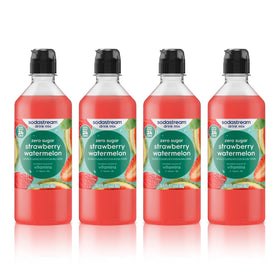 SodaStream Zero Strawberry Watermelon bottle 4-pack for convenient at-home fizz and flavor control