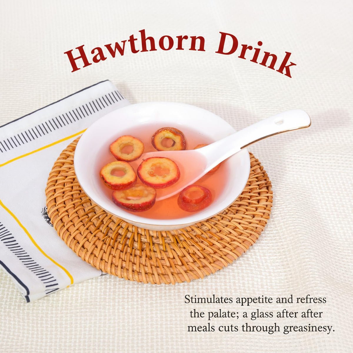 SODGHYTR hawthorn slices in airtight container preserving freshness