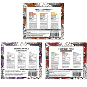 Soeos barbecue spice collection highlights sweet to smoky blends for meats.