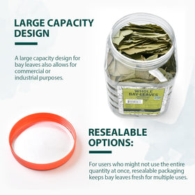 Soeos Bay Leaves from farm-quality source ensure consistent taste