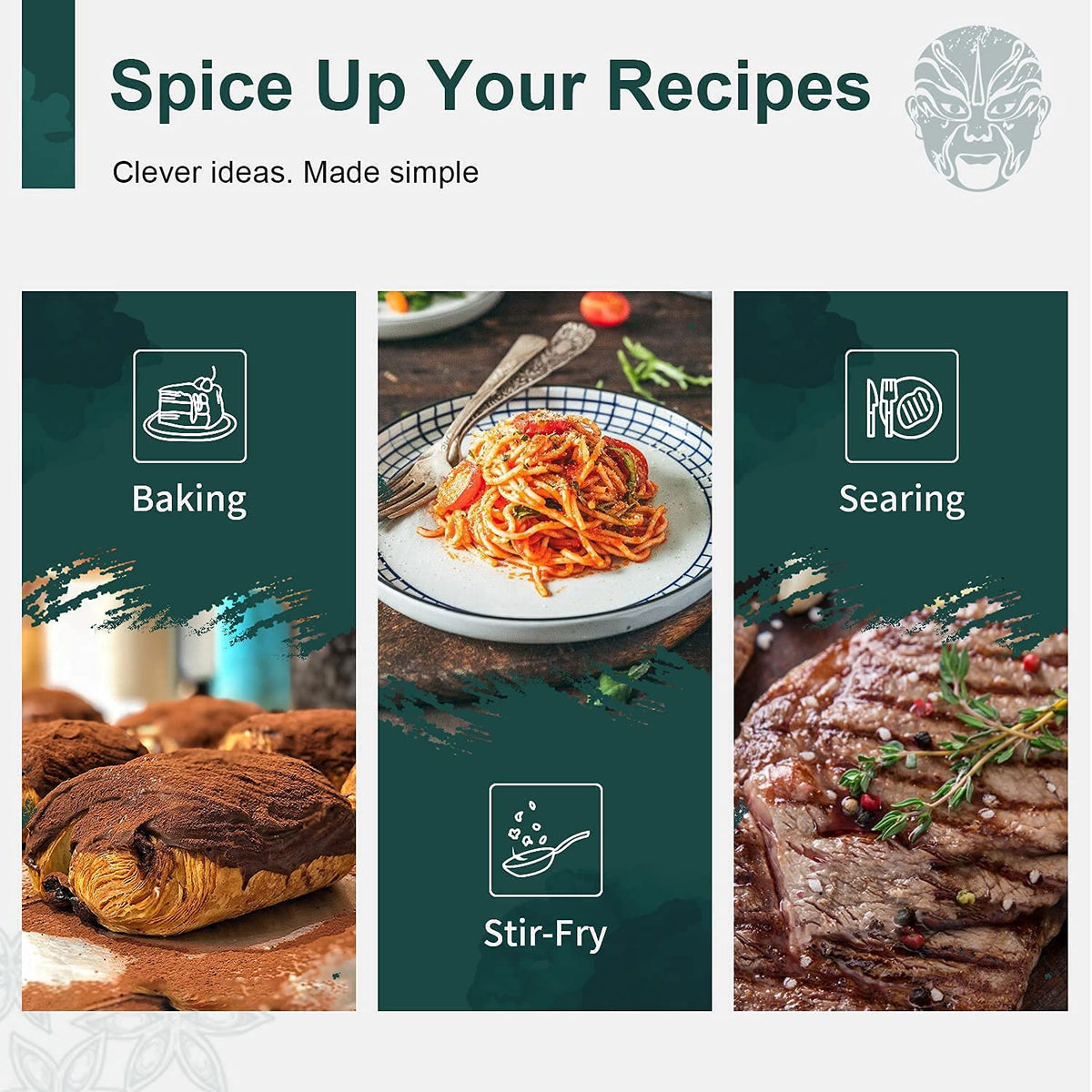 Soeos peppercorns enhance soups and stews with warm aroma.