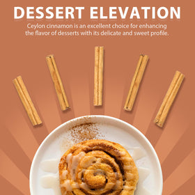 Origin in Sri Lanka highlights authenticity of Soeos cinnamon.