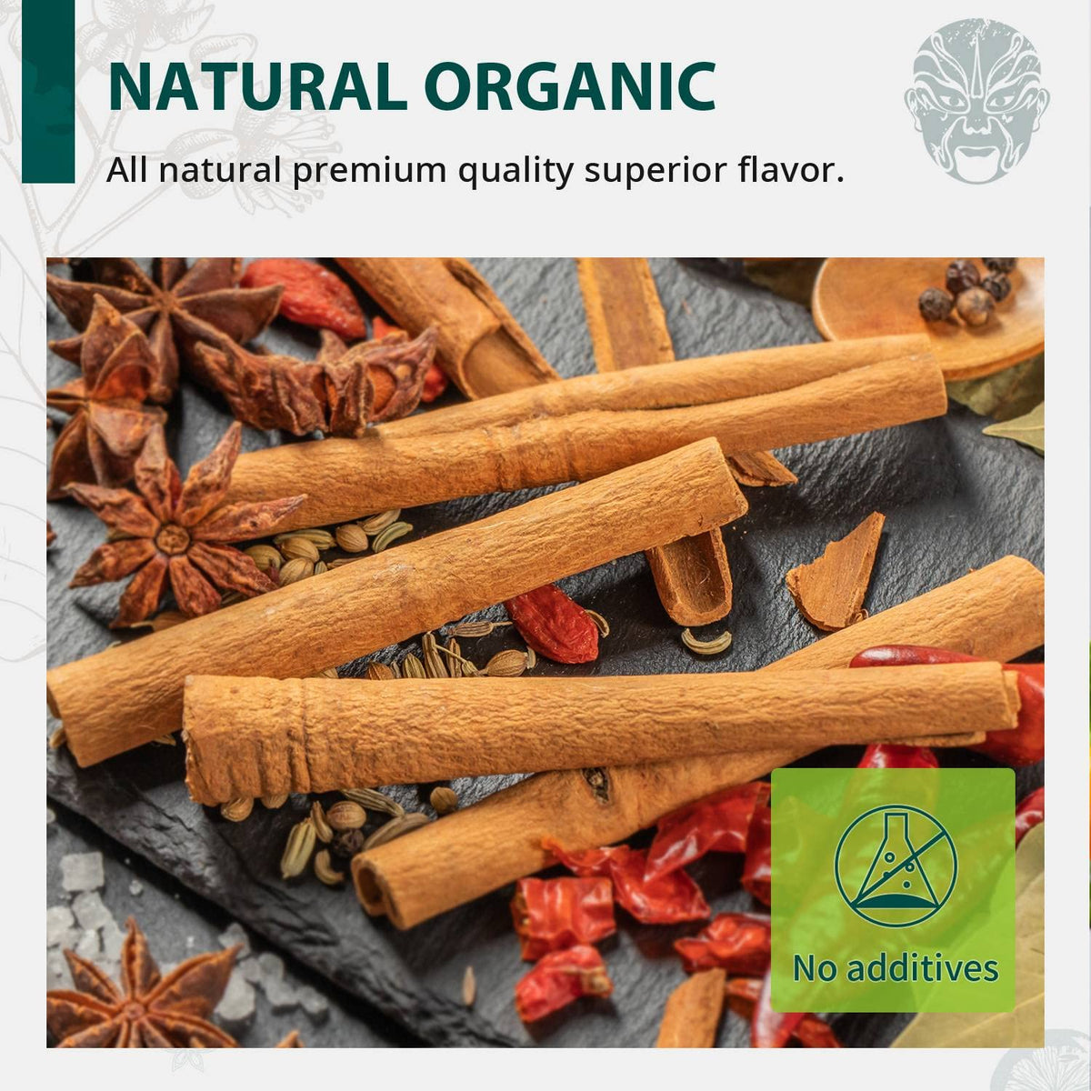 Soeos Cinnamon Sticks infusion for tea or coffee, slow-release flavor in action.