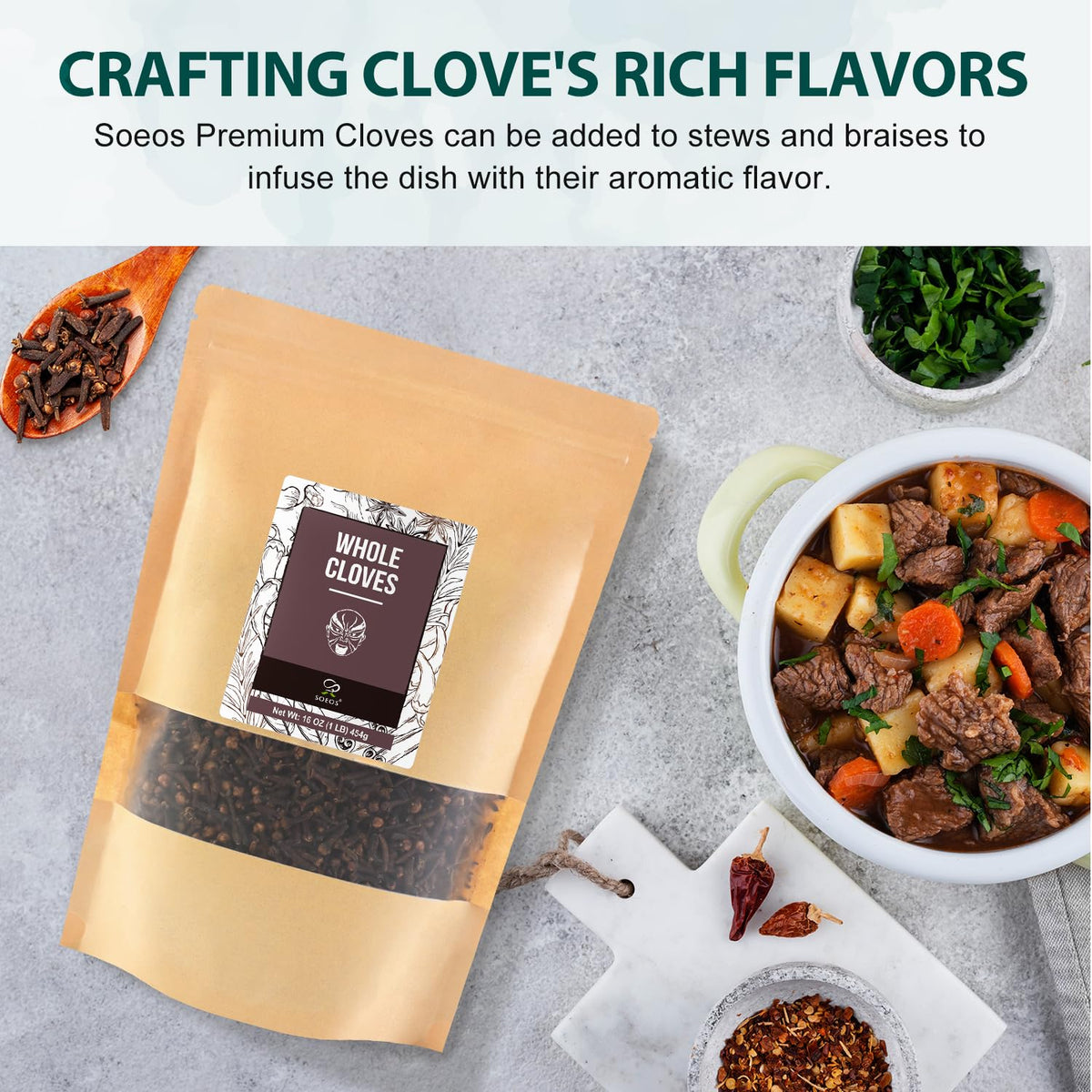 Soeos Cloves add depth to baked ham dishes