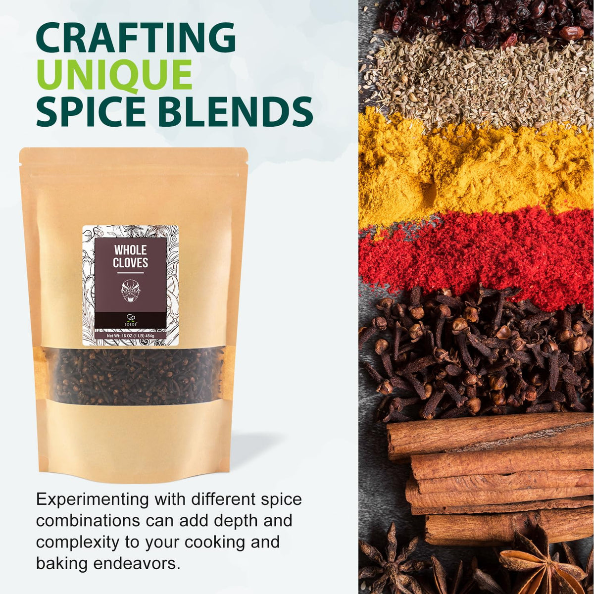 Soeos Cloves boost sauces with warm aroma