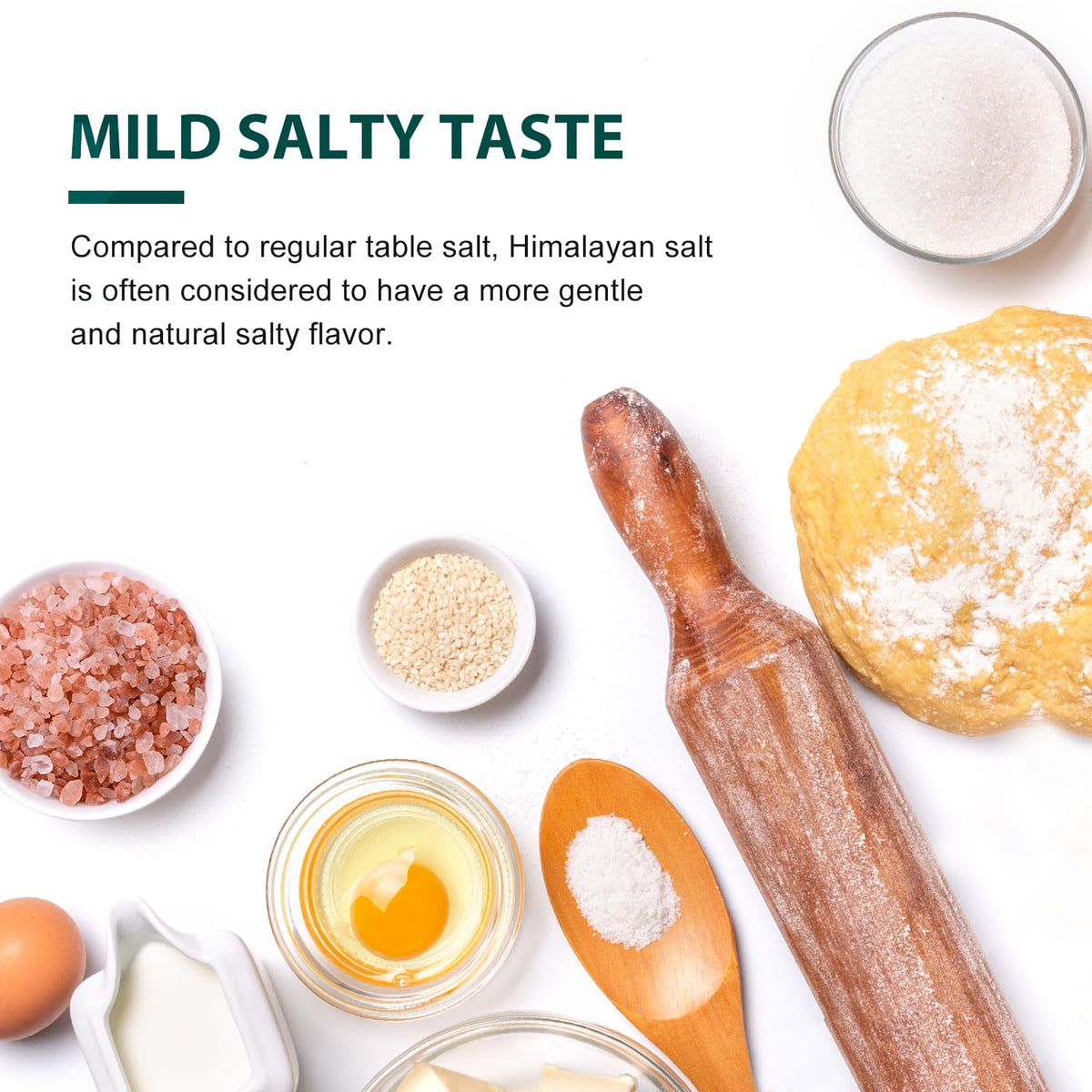 Soeos ethically sourced Himalayan salt from Pakistan on display