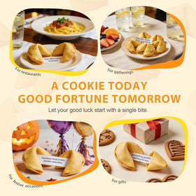 Soeos Fortune Cookies bulk packaging ready for events and gatherings.