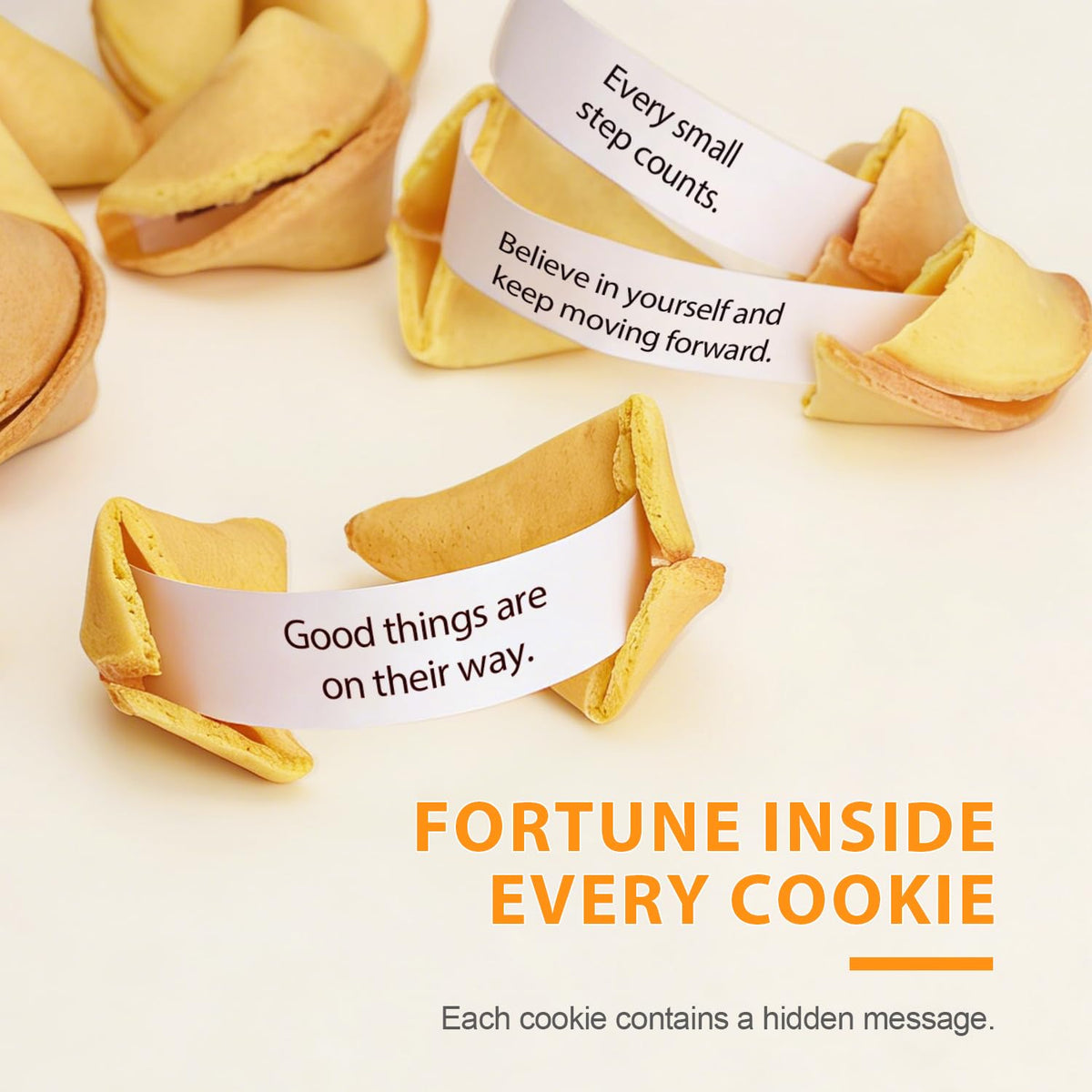 Soeos Fortune Cookies made in the USA with quality ingredients.