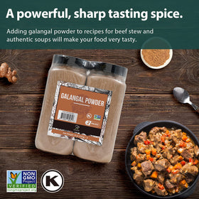 Tom Yum inspired idea using galanga powder to boost aroma