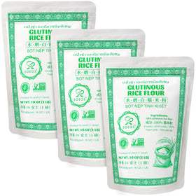 Soeos glutinous rice flour bag ready for mochi and desserts.