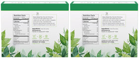 Soeos Green Tea sustainably sourced imagery highlighting responsible farming.