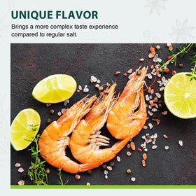 Soeos Himalayan Pink Salt accents finished dishes with subtle mineral notes