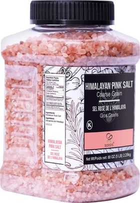 Soeos Himalayan salt grinder refill ready for precise seasoning