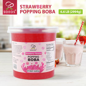 Home-friendly Soeos pearls bring bubble tea flair to desserts