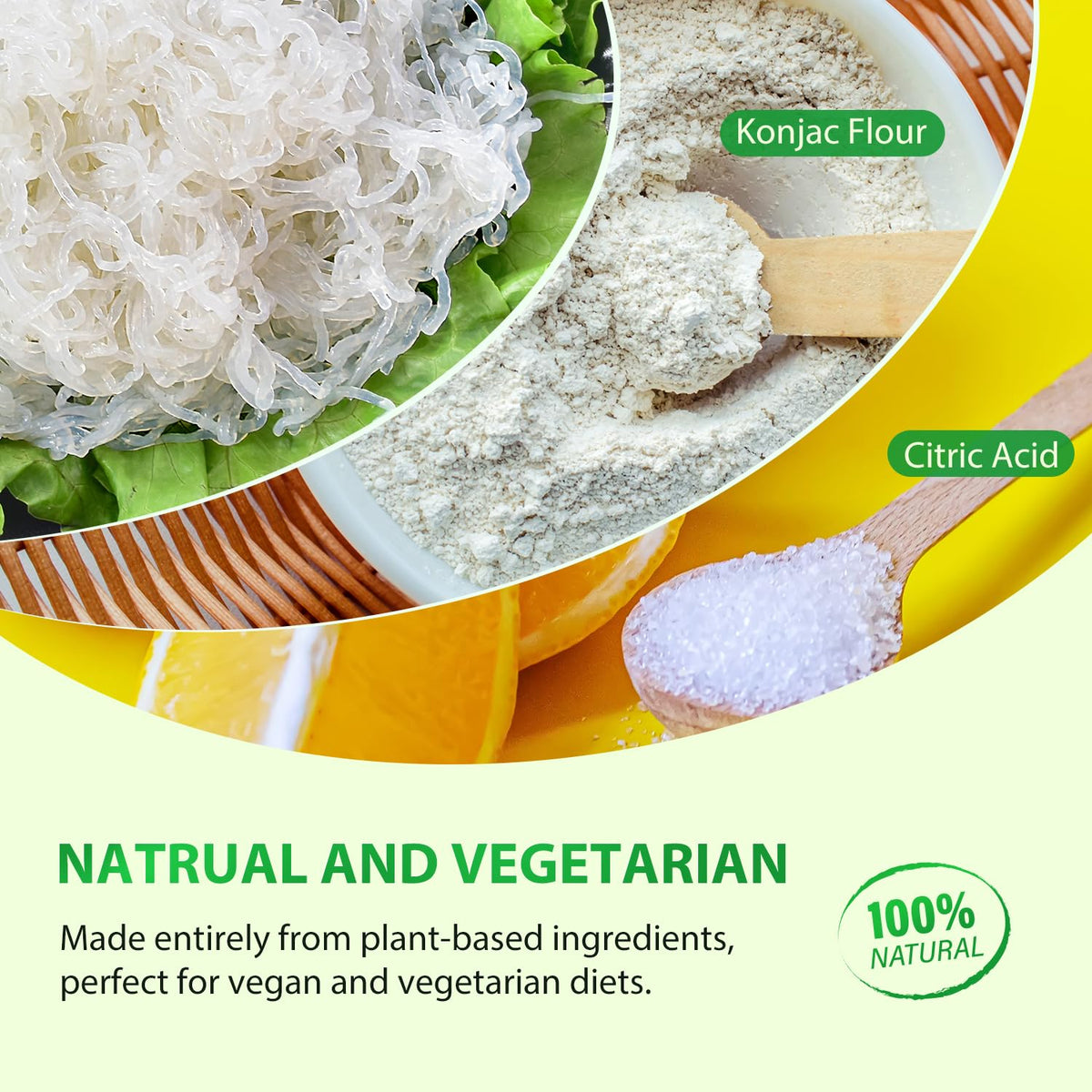 Soeos Konjac Noodles Cold Salad idea featuring low calorie option.