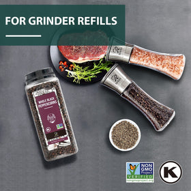 Soeos kosher-certified peppercorns suitable for kosher kitchens