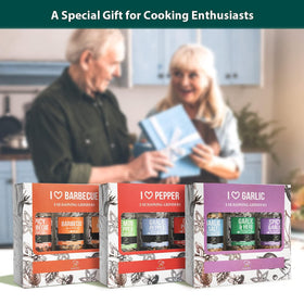 Soeos lemon pepper spice grinder adds bright zest to seafood and chicken.
