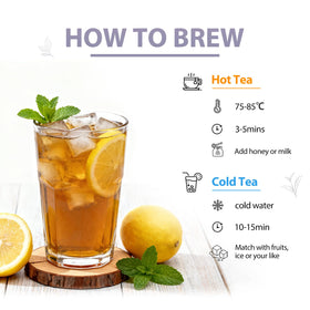 Soeos Organic White Tea premium packaging highlights a clean, refined tea experience.