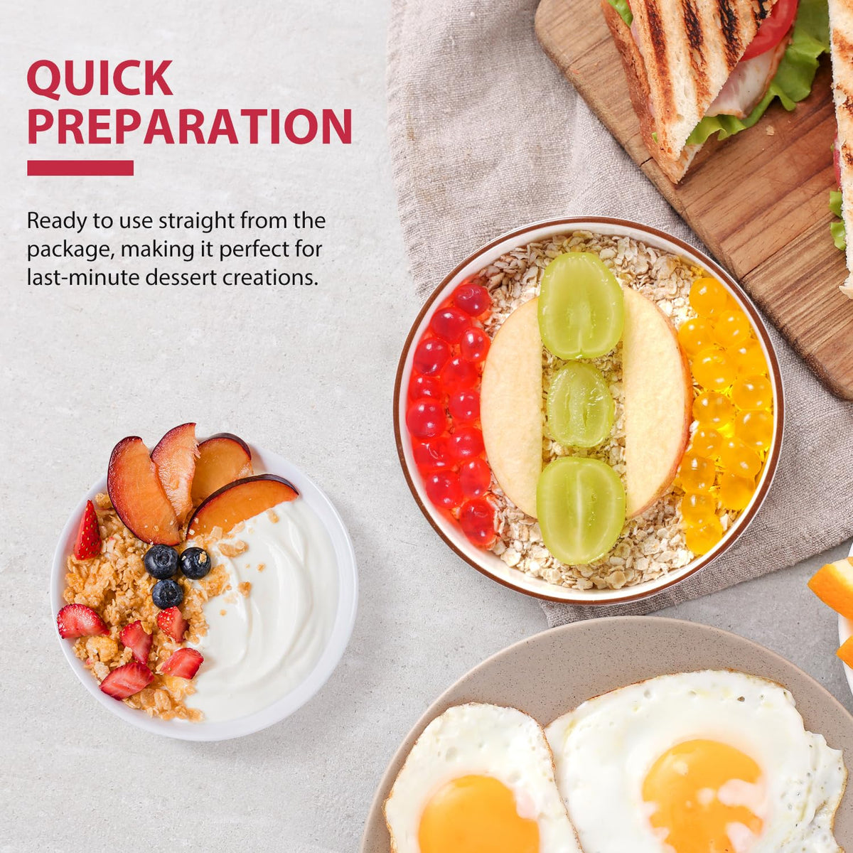 Perfect party topping: Soeos pearls spark conversations and elevate beverages