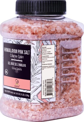 Soeos pink salt crystal close-up showing natural pink color and purity