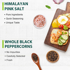 Soeos pink salt crystal closeup shows natural pink hues for premium seasoning.
