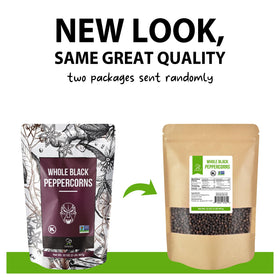 Soeos resealable pouch peppercorns for long-lasting freshness in everyday cooking.