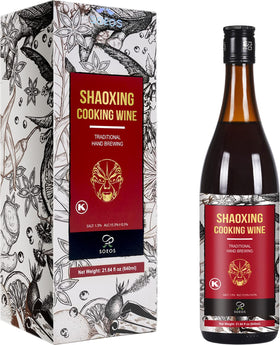 Soeos Shaoxing wine in marinade deepens umami in meats.