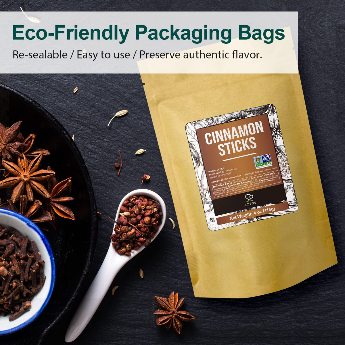 Soeos star anise flavor for soups and marinades
