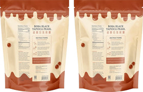 Soeos tapioca pearls in milk tea: premium texture for smooth, rich bubble tea.