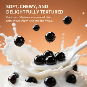 Soeos tapioca pearls quick-cook steps: effortless prep for instant boba fun.