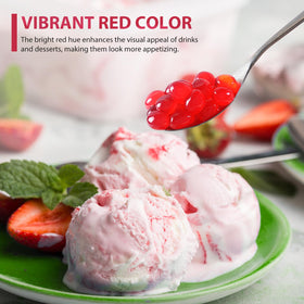 Vibrant Soeos pearls brighten drinks and desserts with playful color