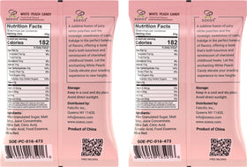 Soeos White Peach Candy individually wrapped preserves flavor for sharing or gifting.