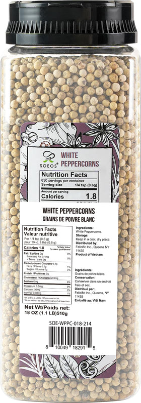 Close-up of Soeos packaging label showing non-GMO and kosher certification