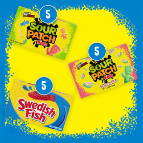 SOUR PATCH KIDS soft and chewy texture close-up invites tasting.